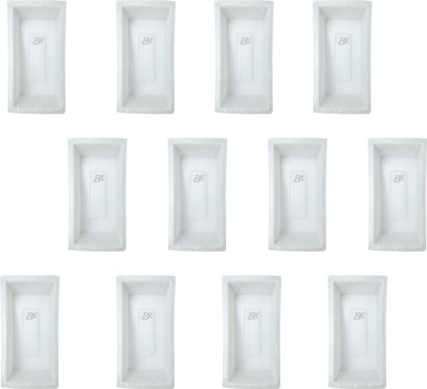 RKTILEMOULD Plastic Liner Brick Mould 9"x 4.5"x 3"(Pack of 12) Column Cap & Base