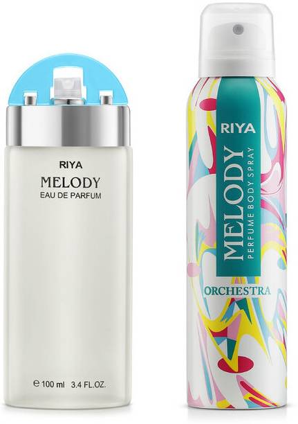 RIYA Melody Perfume 100ml & Orchestra Body Spray(150ml) Combo Set Perfume  -  100 ml