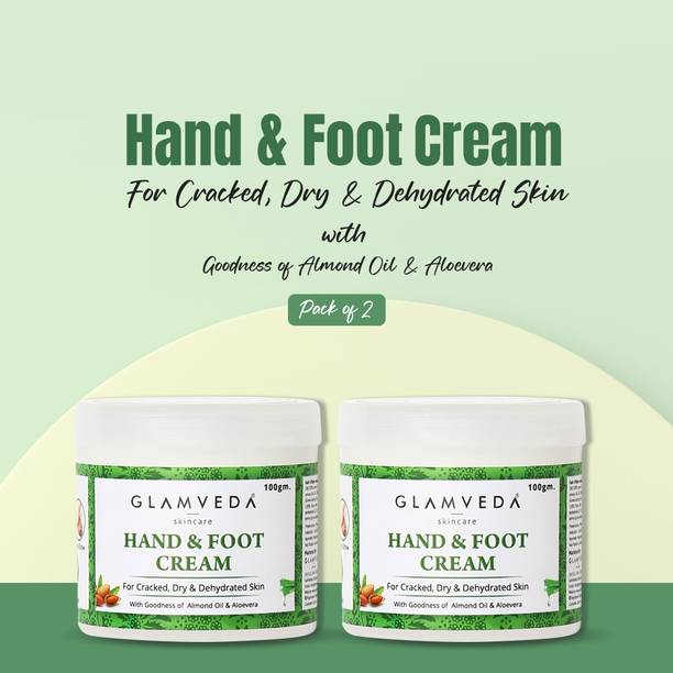 GLAMVEDA Hand & Foot Crack cream For Cracked ,Dry & Dehydrated