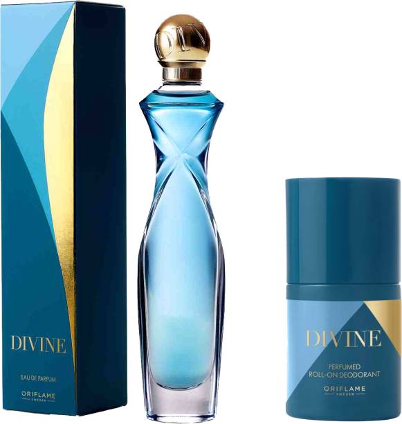 Oriflame Sweden Divine Luxury Eau de Parfum, Divine Perfume Roll on Set
