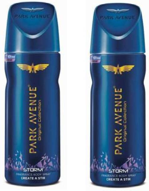 PARK AVENUE Storm Deodorants 150 Ml*2 Pcs Deodorant Spray  -  For Men & Women