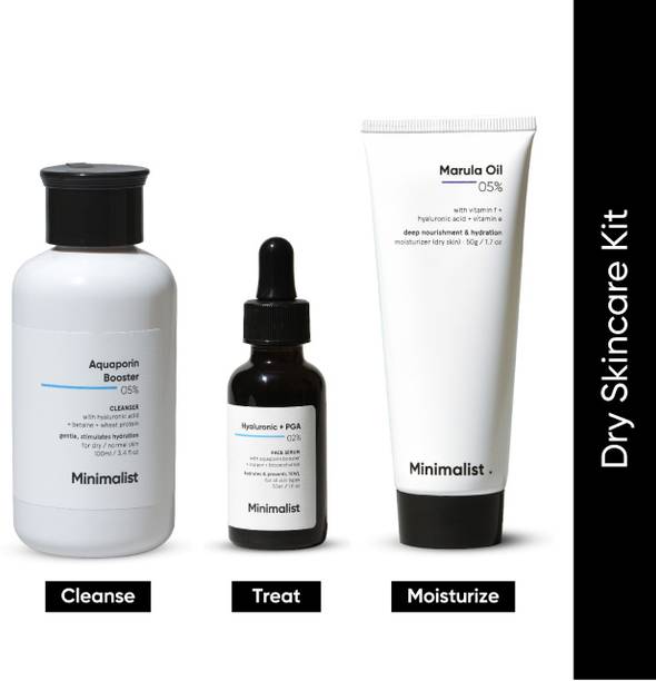 मिनिमलिस्ट Dry_Skincare_Kit
