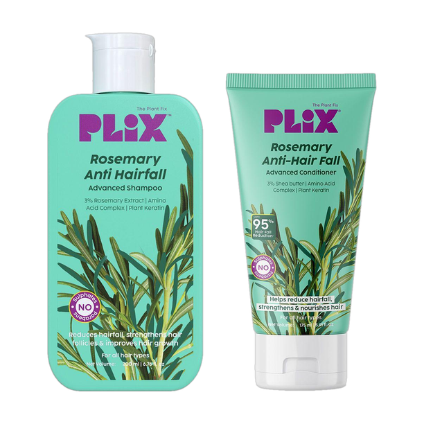 The Plant Fix Plix Anti Hairfall Regime| Advanced Shampoo-Conditioner