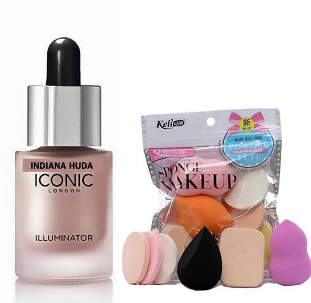 INDIANA HUDA (Peachy Rose Gold)Iconic illuminator highlighter