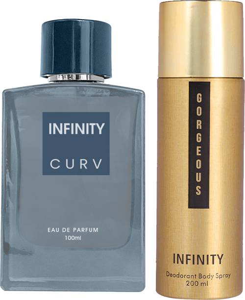 INFINITY Curv EDP Long Lasting Perfume & Gorgeous Deodorant Body Spray
