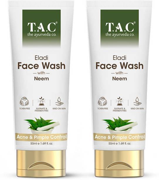 TAC - The Ayurveda Co. Eladi Facewash (Pack of 2)