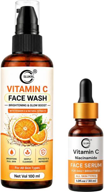 slukrl Fruits Lemon Face Wash Serum for Oily Skin with Brightening Vitamin C