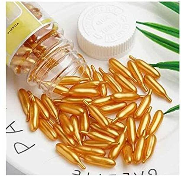 Puedo 60 Capsule Vitamin-E Facial cream Capsule, Anti ageing, glowing radiant skin