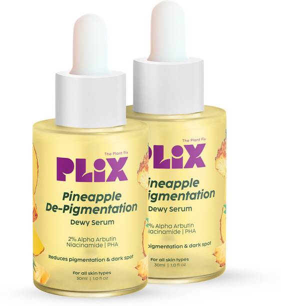 The Plant Fix Plix 2% Alpha Arbutin Pineapple Serum for Pigmentation & Dark Spot Reduction