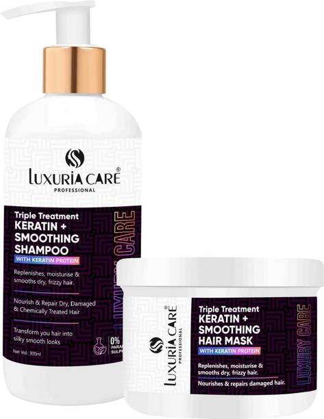 Luxuria care Keratin smoothing shampoo mask