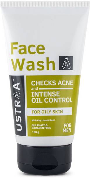 USTRAA  for Oily Skin, Checks Acne and Oil Control Face Wash