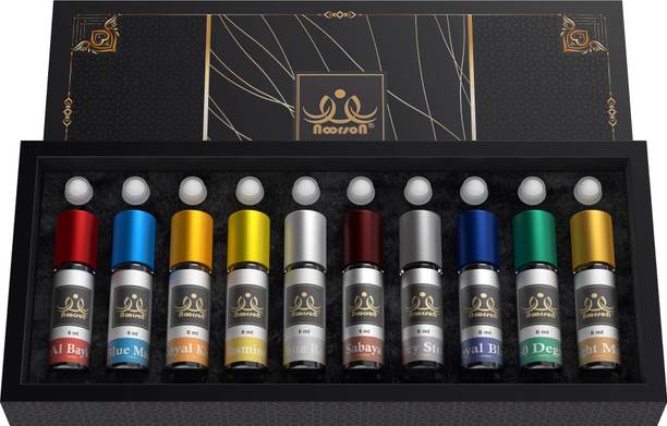 Noorson Ibadat Special Combo Non-Alcoholic Premium Quality Attar Perfume For Men & Women Floral Attar