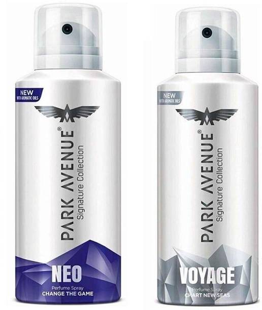 PARK AVENUE Neo+Voyage Deodorant Spray  -  For Men & Women