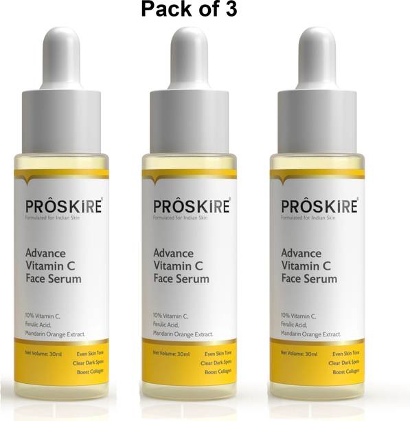 Proskire Advance Vitamin C Face Serum (Pack of 3)