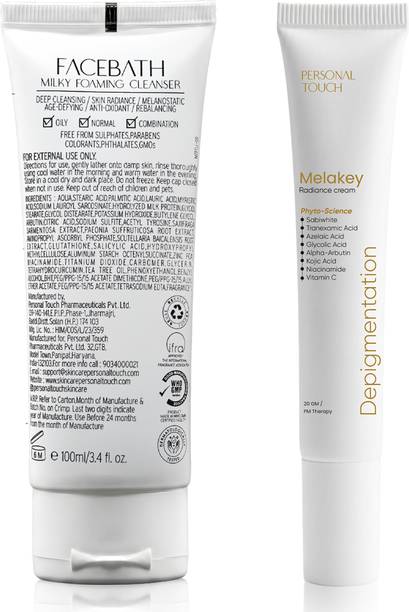 PERSONAL TOUCH SKINCARE Pigmentation & Glow Combo for Even Tone & Bright Skin
