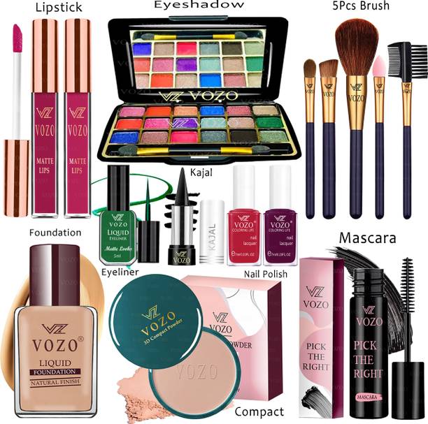 VOZO Makeup Combo Sets One-stop Beauty Package for Beginners and Professionals Set-384