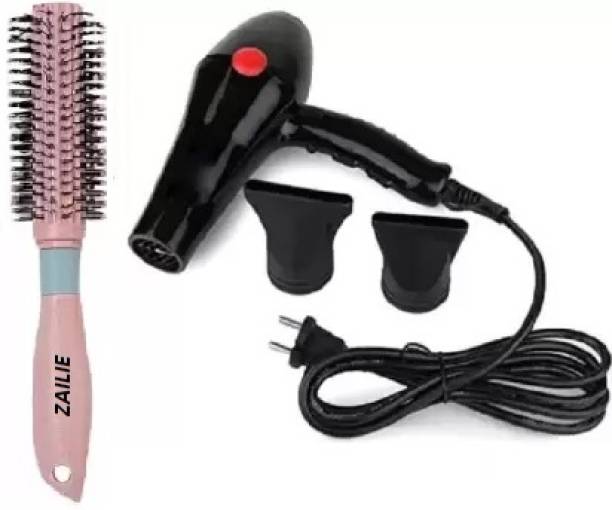 Zailie Comb (Soft Bristles) with Hair Dryer CH2800 Price in India