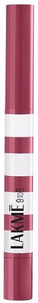 Lakmé 9to5 Hya Beach Edit, Lipstick + Liner Duo, Tanline Rose, SPF Lipstick