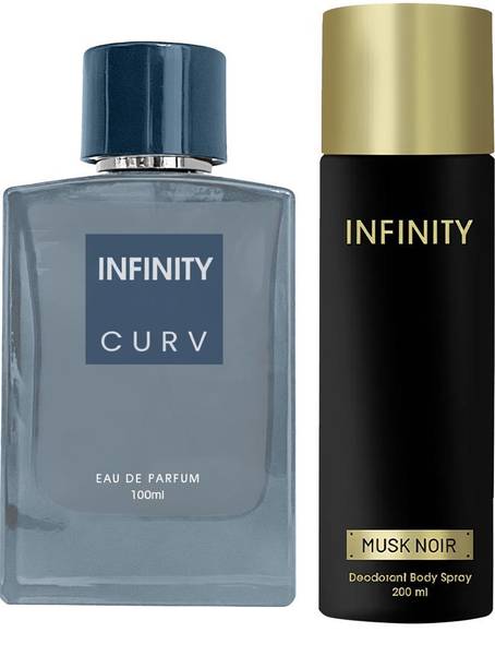 INFINITY Curv EDP Long Lasting Perfume & Musk Noir Deodorant Body Spray