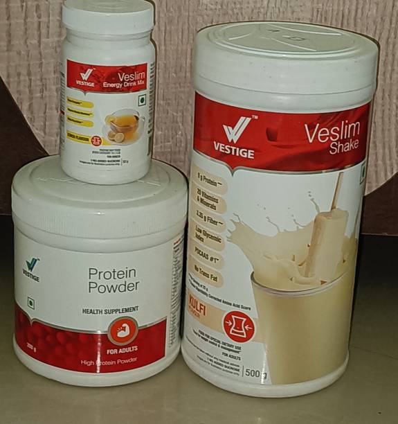 Vestige Kulfi se protein powder 200 gram lemon a energetic drink