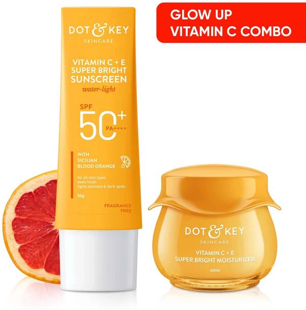 Dot & Key Vitamin C Daily Glow Essentials Skin Care Combo For Glowing Skin For All Skin