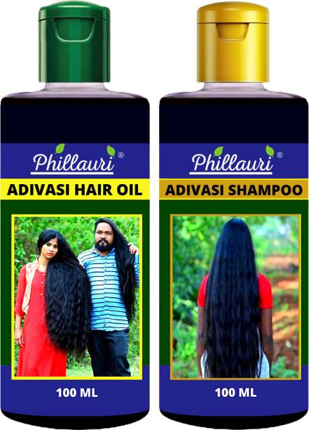Phillauri Adivasi Hair oil & Adivasi Hair Shampoo Combo Kit