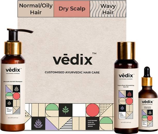 Vedix Hair Fall Control Regimen (3 Items in the set)