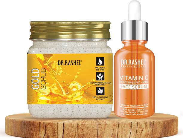 DR.RASHEL Gold scrub & Vitamin C Serum