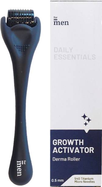 Formen Derma Roller for Hair & Beard Growth (540 0.5mm Titanium Needles) Pack of 1