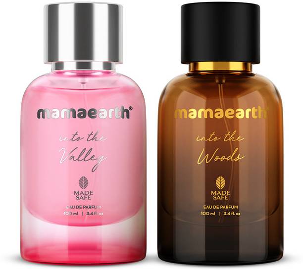 Mamaearth Eau De Parfum Combo - Into the Woods Eau Da Parfum - 100 ml & Into the Valley Eau Da Parfum - 100 ml