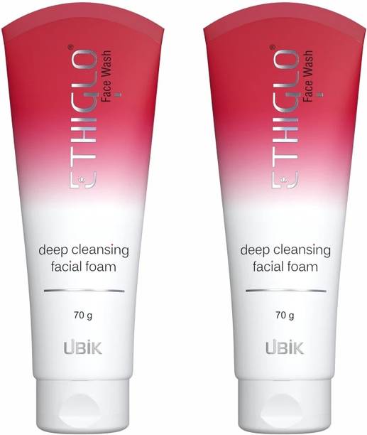 ETHIGLO Skin Lightening Face Wash with Kojic Acid, Niacinamide & Vitamin C