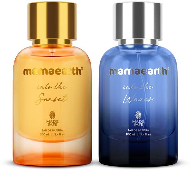 Mamaearth Eau De Parfum Combo - Into the Sunset - 100 ml & Into the Waves - 100 ml