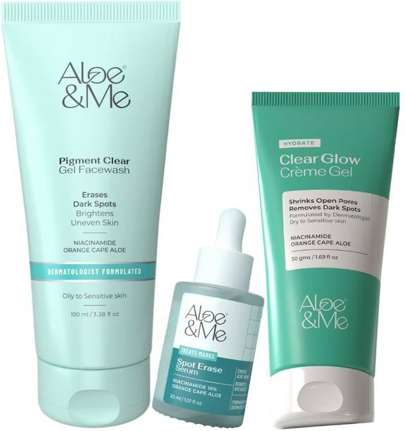 aloe&me 3 Step Pigment Clear Kit