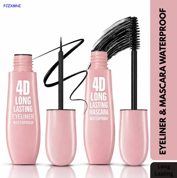 PJZXMNI Mascara | Eyeliner | Mascara Waterproof | Eyeliner Waterproof Black Finish