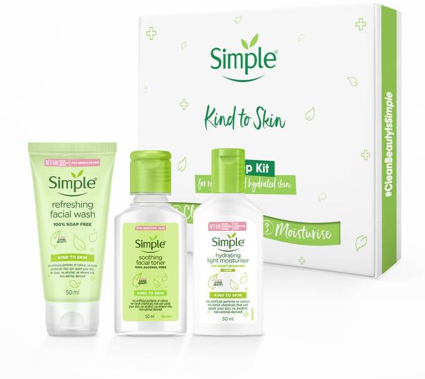 Simple Kind To Skin Regime Kit, Skin Barrier Care, All Skin Types