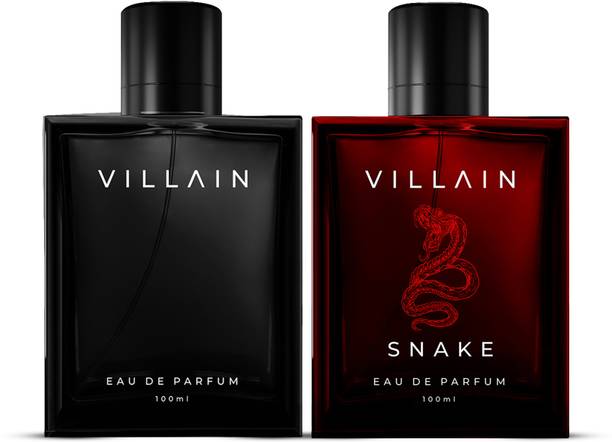 VILLAIN Viper Vibe Fragrance Combo (Classic , Snake 100 ml Each) Eau de Parfum  -  200 ml