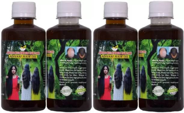 Adivasi Hair growth oil Hair Oil (500 ml) +Neelambari hair care Oil (500 ml)