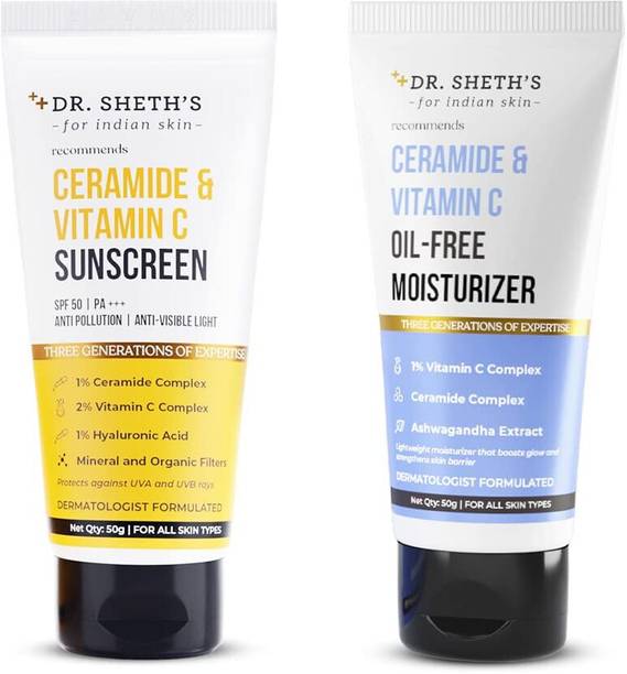 Dr. Sheth's Glow & Protect Combo | The Ultimate 2-Step Regime For Brighter & Nourished Skin