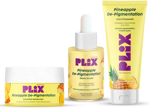 The Plant Fix Plix Pineapple Pigmentation Skincare Kit For Dark S