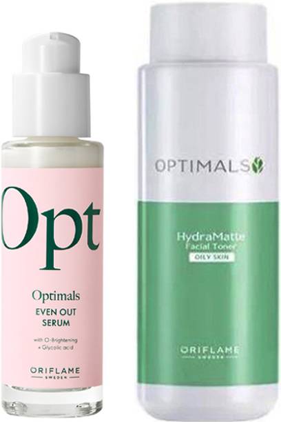 Oriflame Sweden Opt Optimals Even Out Serum-30ml.with Hydra Facial Toner-150ml.