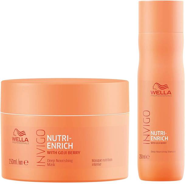 Wella Professionals Invigo Nutri Enrich Deep Nourishing Mask 150ML And Shampoo 250Ml