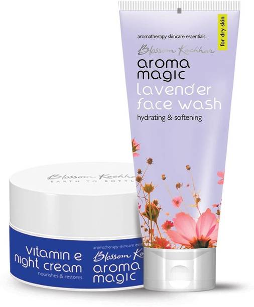 Aroma Magic Combo of Lavender Face Wash and Vitamin E N...