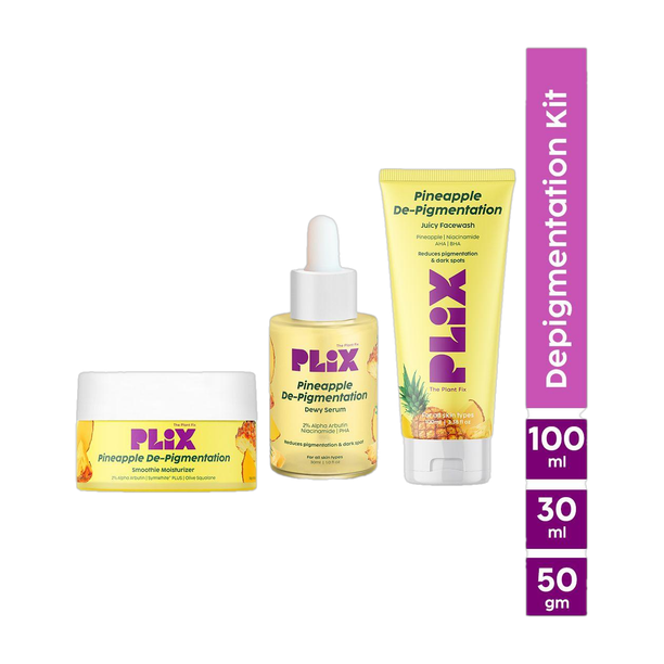 The Plant Fix Plix Pineapple Pigmentation Skincare Kit For Dark Spot Removal