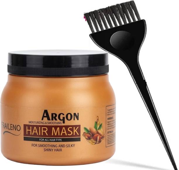 FRAILENO mask spa hair cream smooth 1 Hair Cream 1 DYE BRUSH