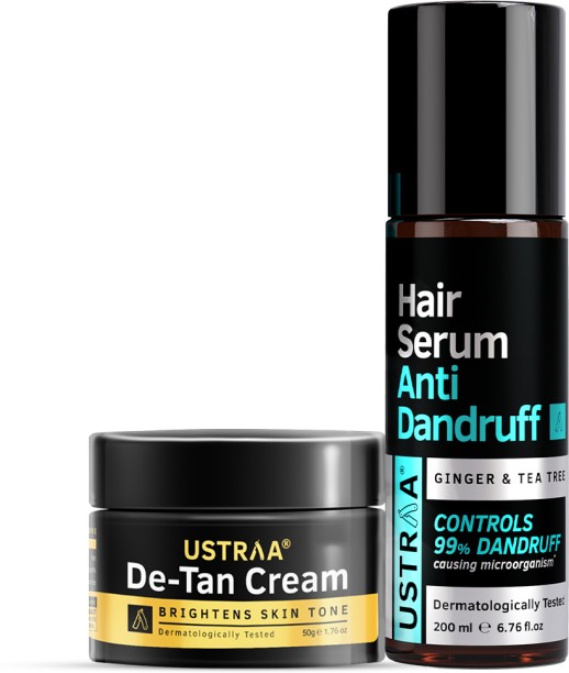Apply ₹10 Coupon] Ustraa Anti-Dandruff Hair Serum 200ml Rs. 239 - Amazon