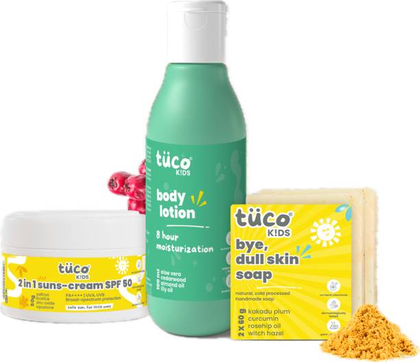 TuCo Kids Ultimate Kiddy Dull Skin Kit 3 Items in the set