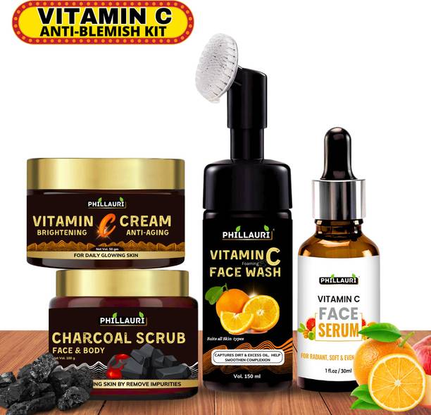 फिल्लौरी Complete Skin Care Cleanse, Tone, Exfoliate, Hydrate, and Protect with Natural Ingredients for Radiant, Youthful-Looking Skin