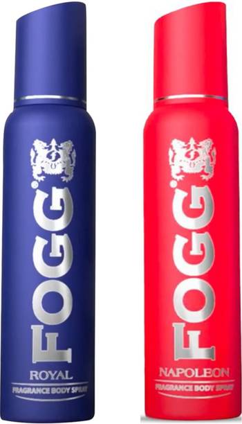 FOGG 120ml Body Mist - Royal & Napoleon (Pack of 2)