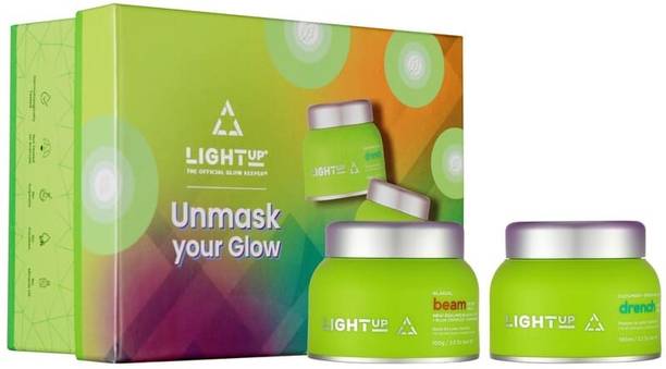 light up UNMASK YOUR GLOW MULTI-MASKING SET