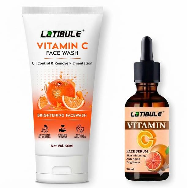 Latibule Vitamin C Face Wash for Glowing & Even Skin Tone